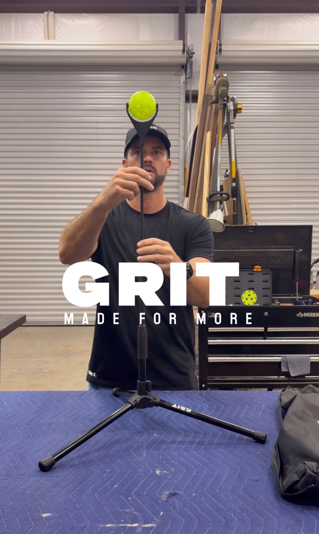 GRIT. Pickleball Topspin Trainer