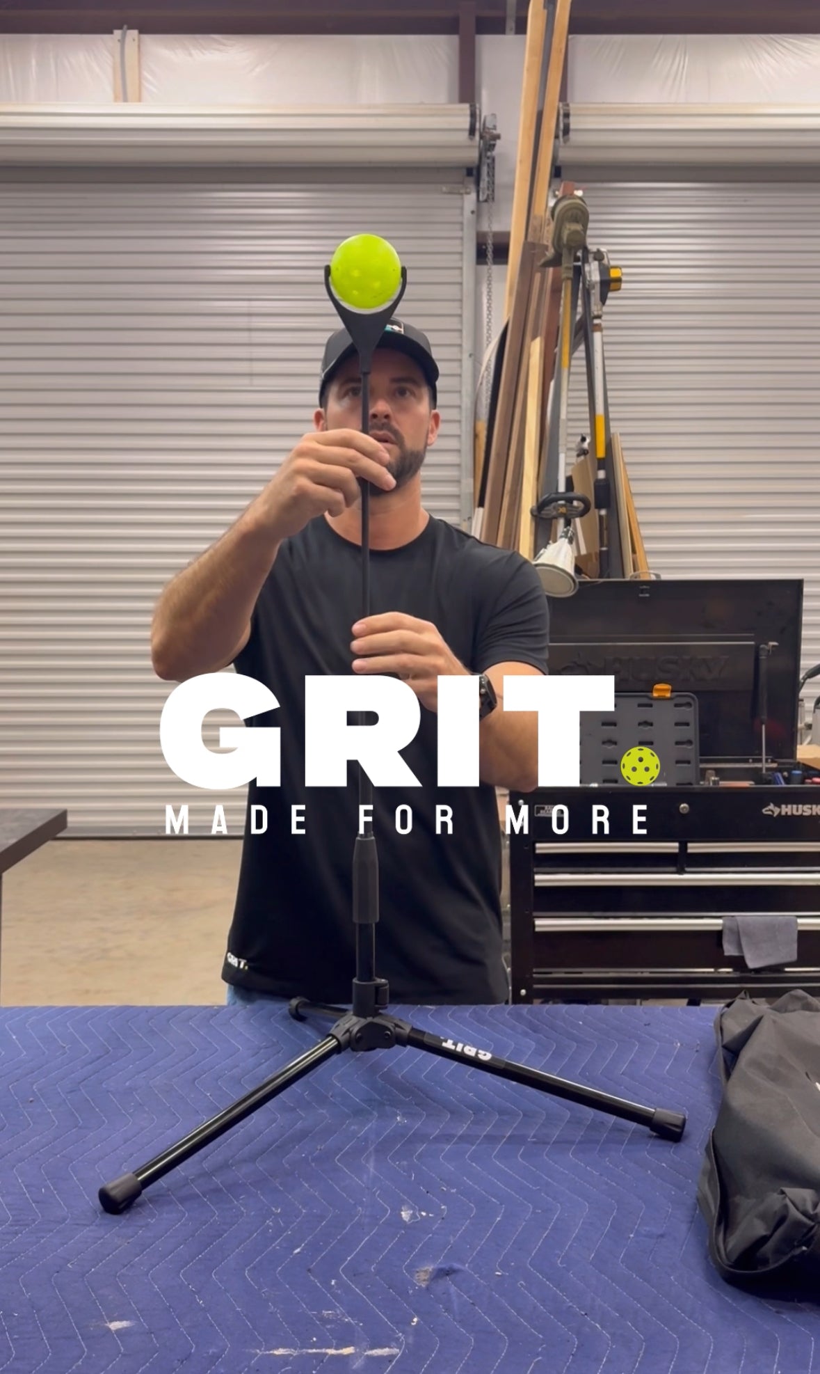 GRIT. Pickleball Topspin Trainer