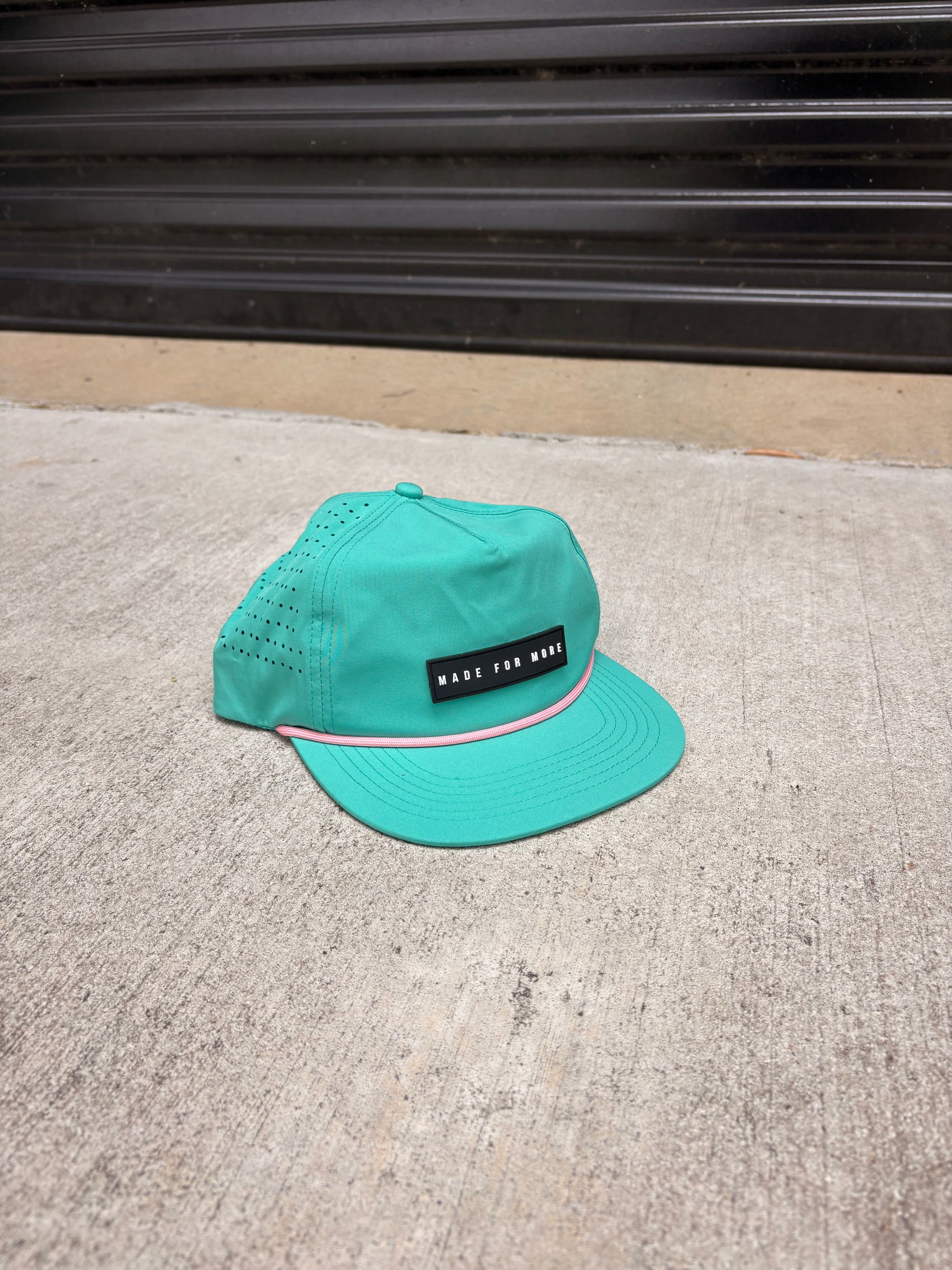 MADE FOR MORE Turquoise Performance Hat (Non Structured)