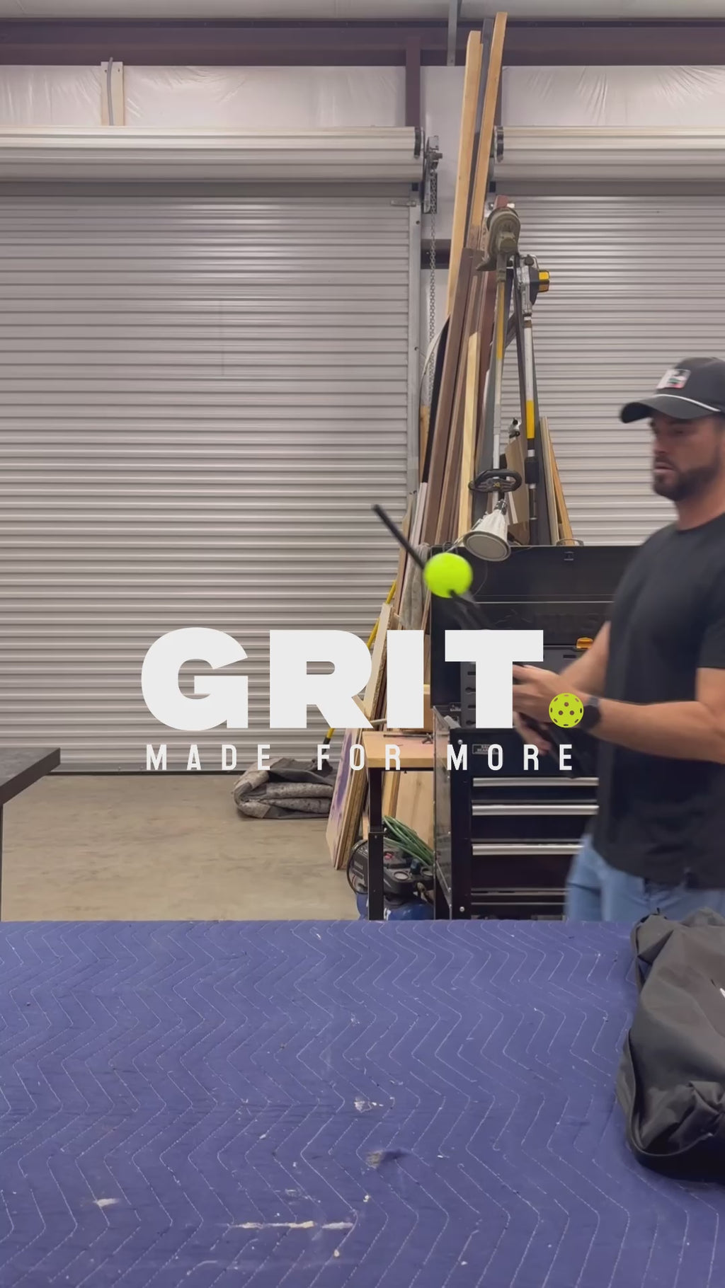 GRIT. Pickleball Topspin Trainer