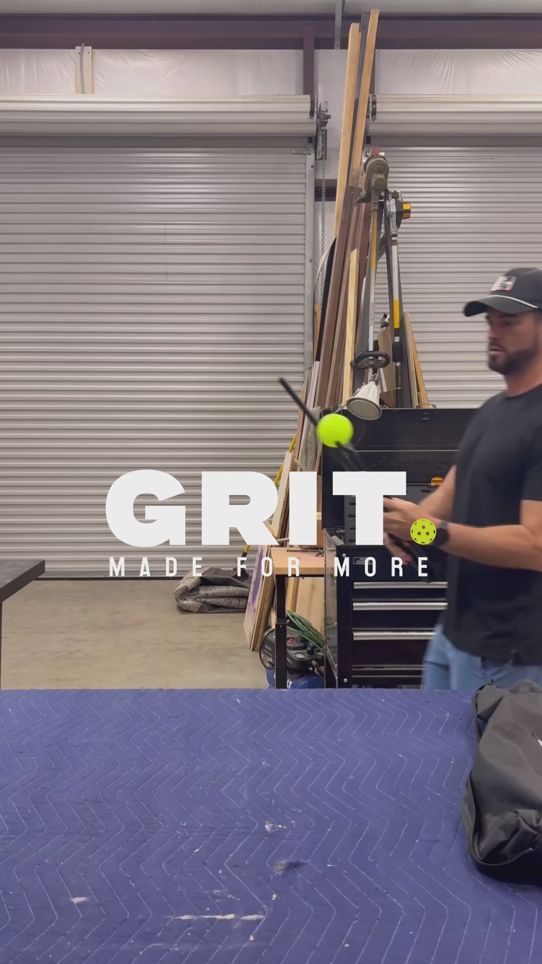 GRIT. Pickleball Topspin Trainer